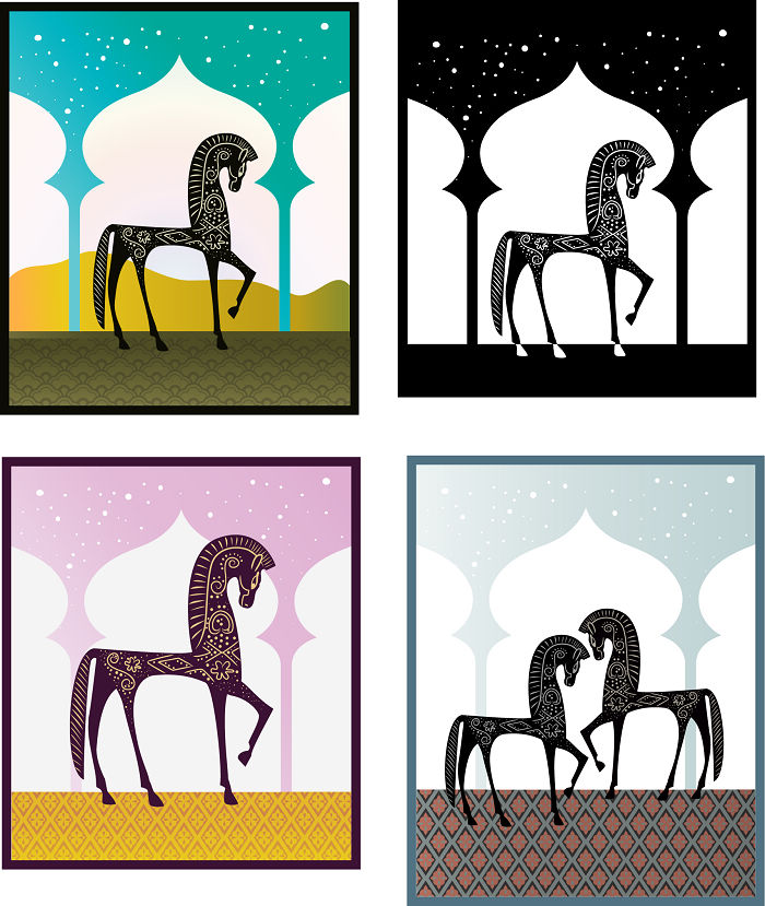 free vector Free Vector Graphics  One Thousand Nights and One